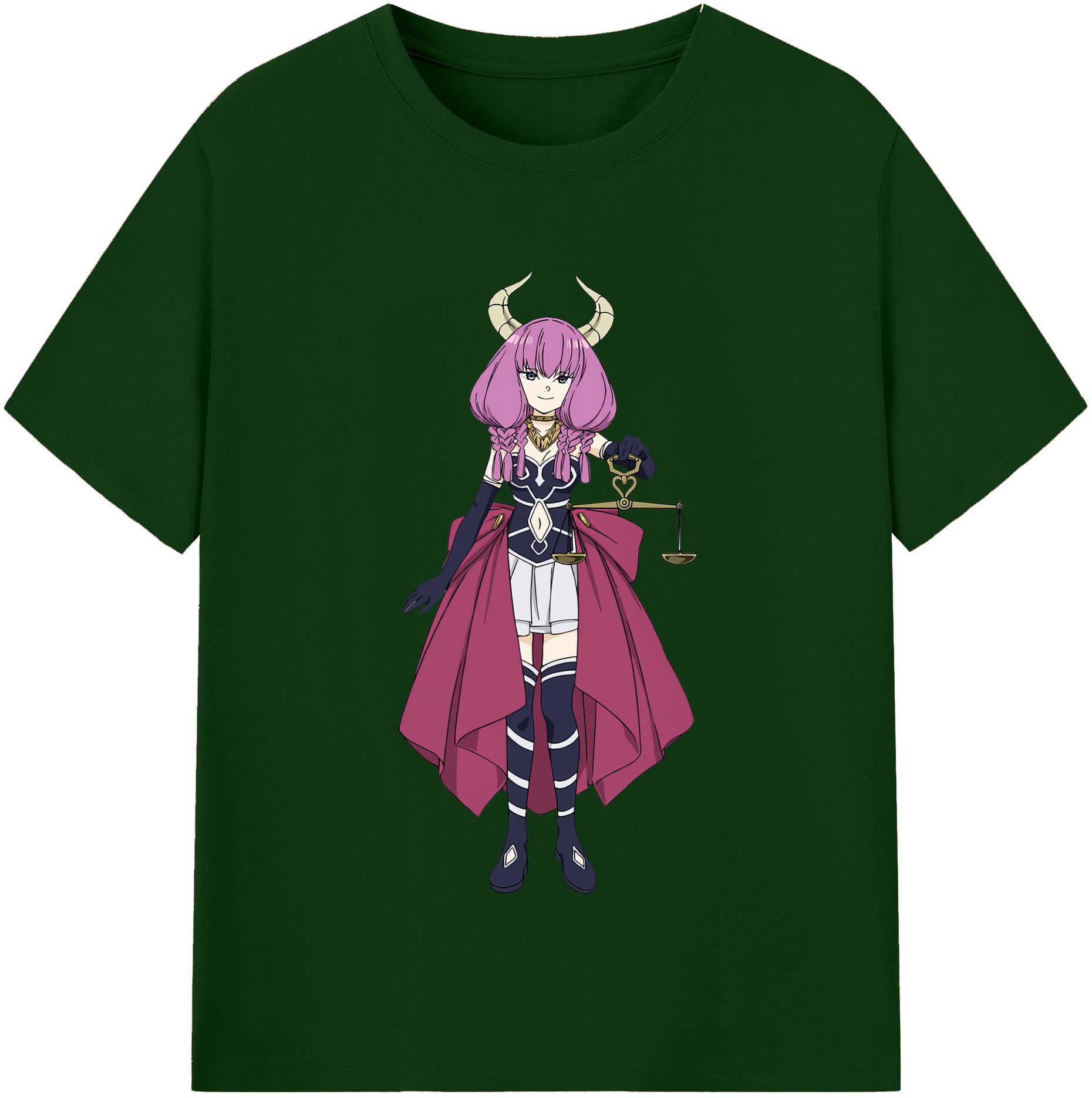 （画像用） 葬送のフリーレン Frieren 綿100％半袖Tシャツ（フロントプリント）